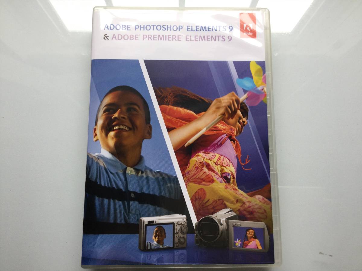 Adobe Photoshop Elements 9 / Adobe Premiere Elements 9 @Windows/MAC OS対応@ UPG版