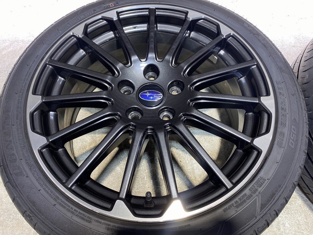 ガリ傷無し 4本 ☆ スバル VM レヴォーグ STI スポーツ ブラック 