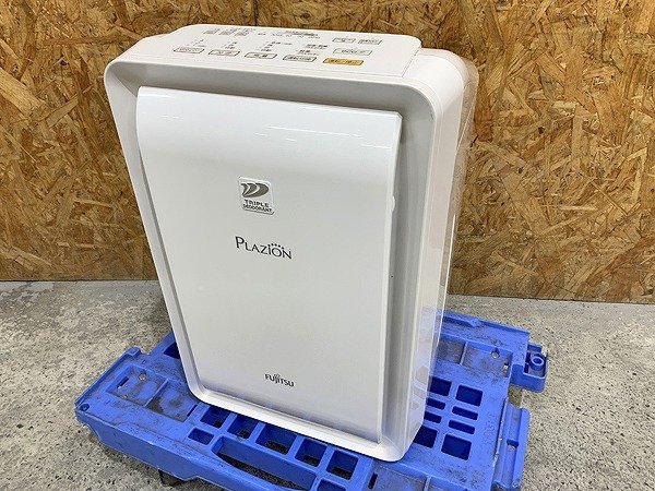 MSE82435大 富士通ゼネラル PLAZION 加湿脱臭機 DAS-303K-W 2021年製