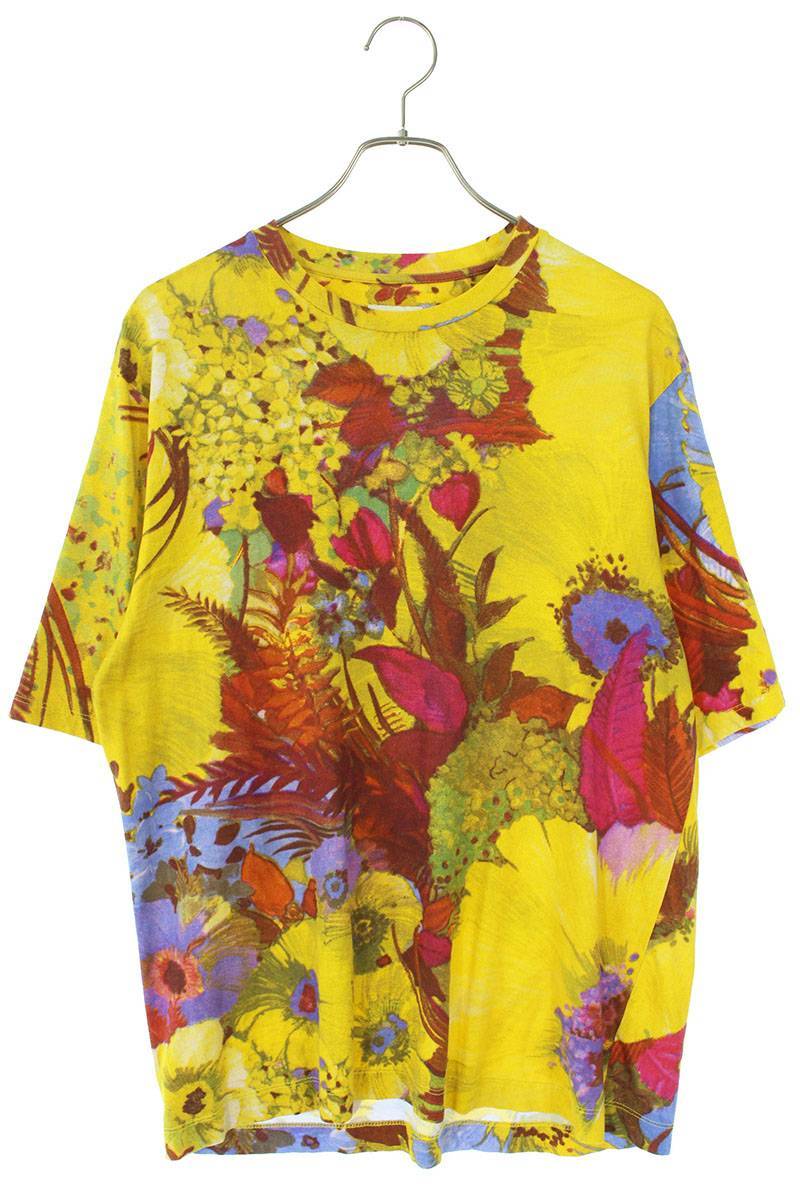 ドリスヴァンノッテン DRIES VAN NOTEN サイズ:S 花柄デザインT ドリスヴァンノッテン DRIES VAN NOTEN サイズ:S 花柄デザインT