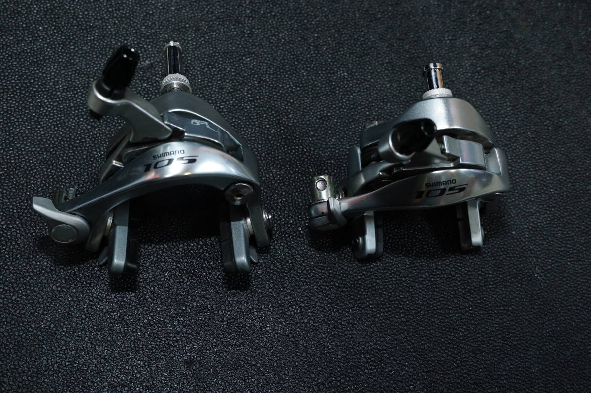 Shimano 105 BR-5800 シルバー前後セット