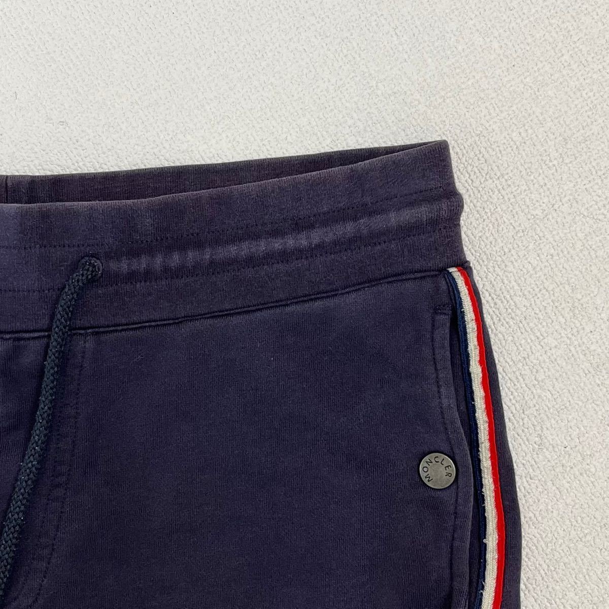 モンクレール トリコロールジッパーブルゾン ネイビー12A