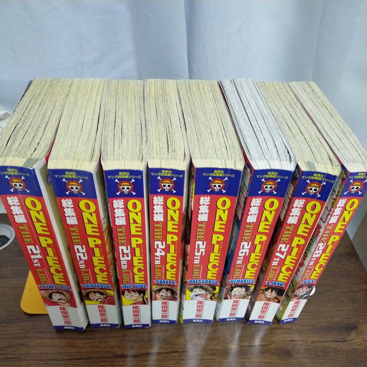 卸売 付録揃 ワンピース総集編コミック8冊セットthe 21th～28th 付録揃