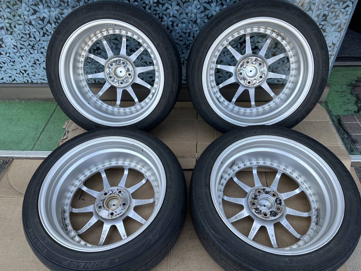 SSR プロフェッサー SP3 19インチ 8.5J +43 114.3 5穴/ダンロップ LE 