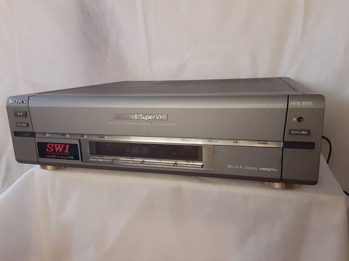 SONY ソニー 8ミリビデオデッキ WV-SW1 ジャンク