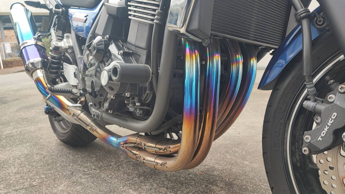 ZRX1200R NASSERT Evolution Blue TITAN｜バイク