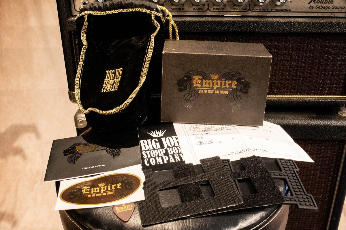 Big Joe B-502 Empire Stomp Box Company Analog Overdrive - Guitar