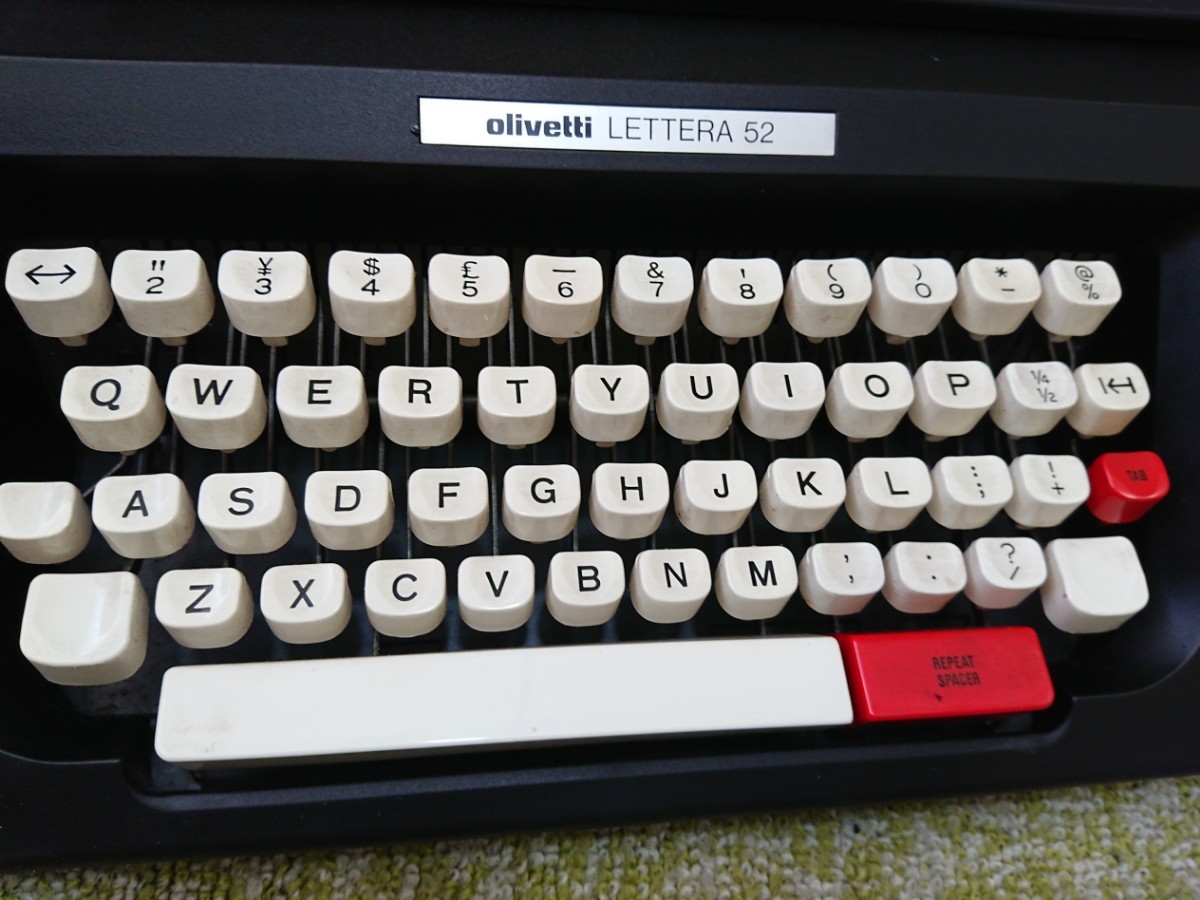 管理1102 Olivetti Lettera 52 オリベッティ タイプライター スペイン
