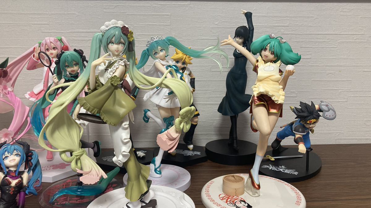 美少女フィギュア 大量 箱なし ジャンク 21体 セット 初音ミク 桜ミク  