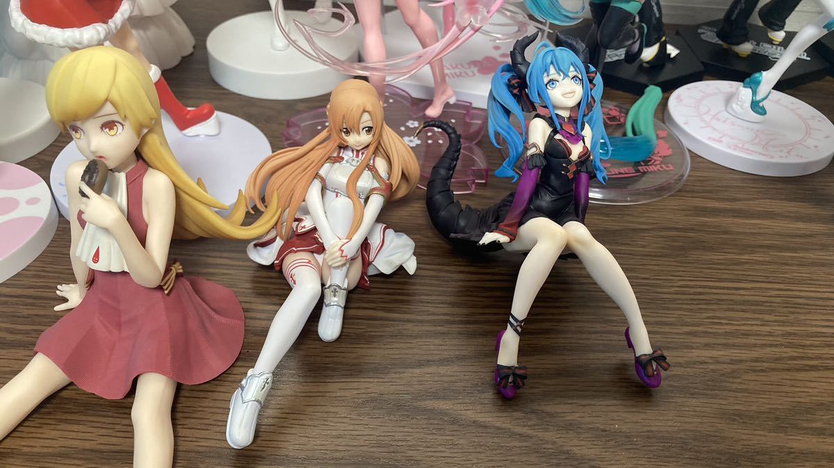 美少女フィギュア 大量 箱なし ジャンク 21体 セット 初音ミク 桜ミク 