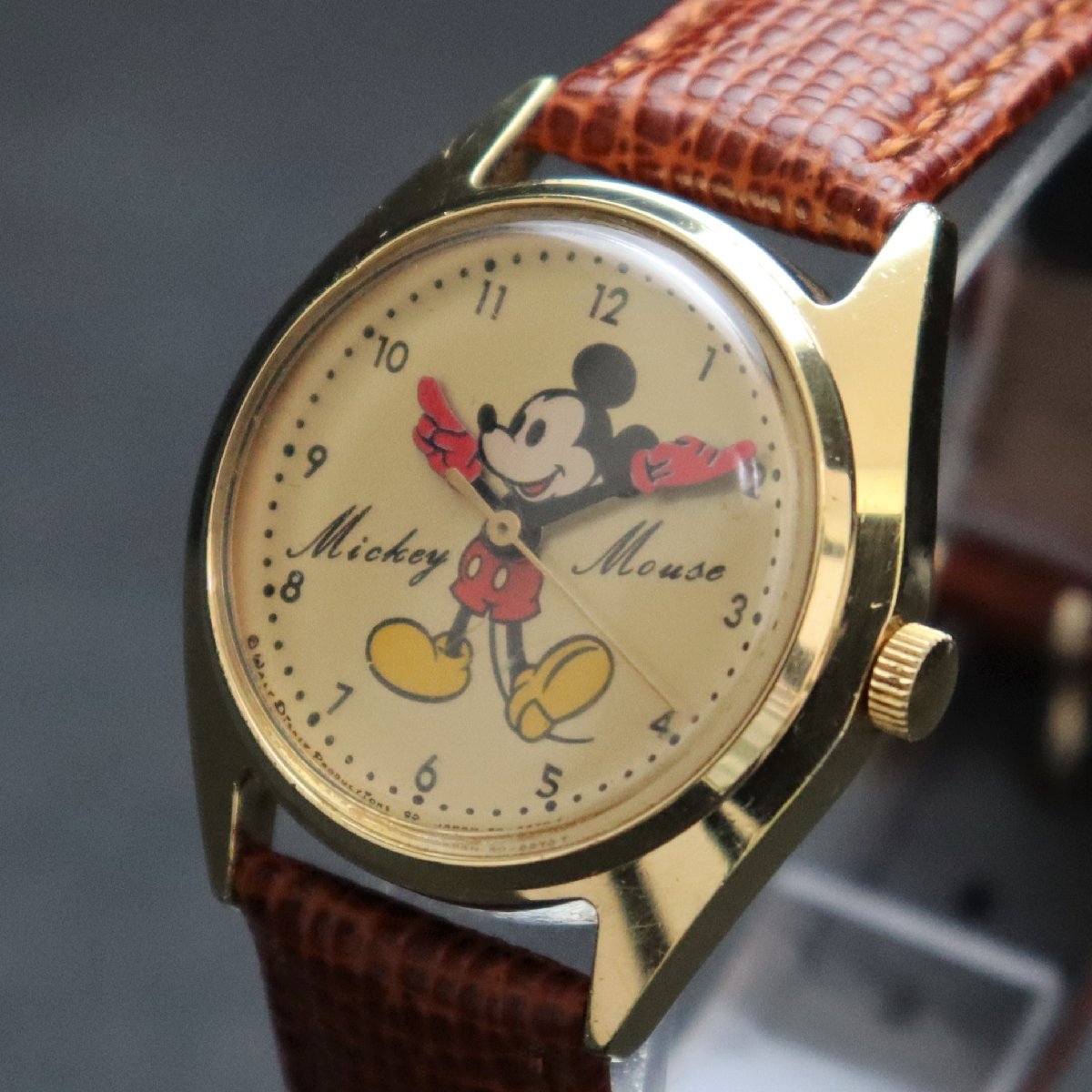 SEIKO Mickey セイコー ディズニータイム ミッキー 手巻き 5000-6030