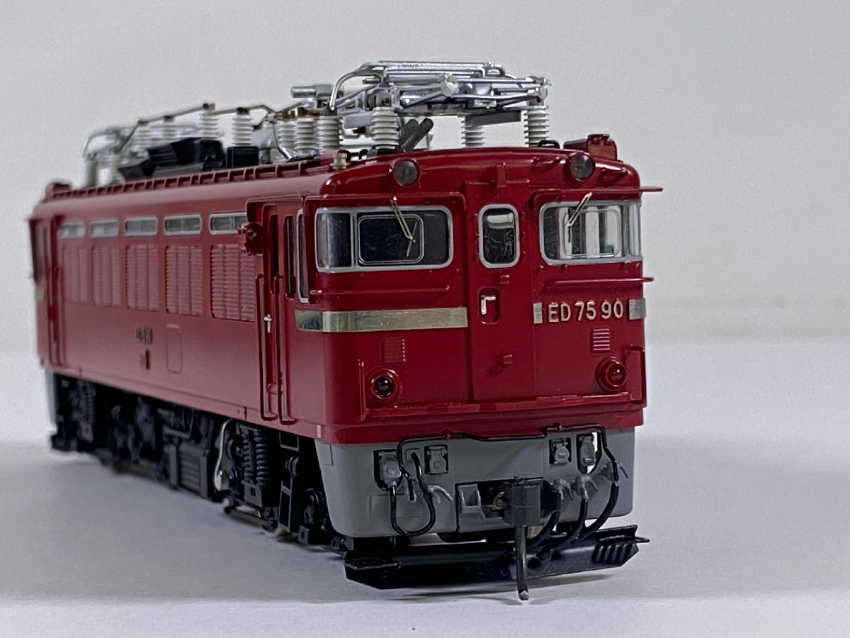 2-72 HOゲージ 天賞堂 №12019 交流電気機関車 ED75 90号機 鉄道模型