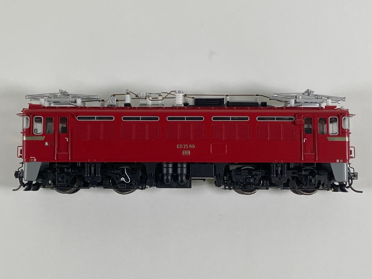 2-72 HOゲージ 天賞堂 №12019 交流電気機関車 ED75 90号機 鉄道模型