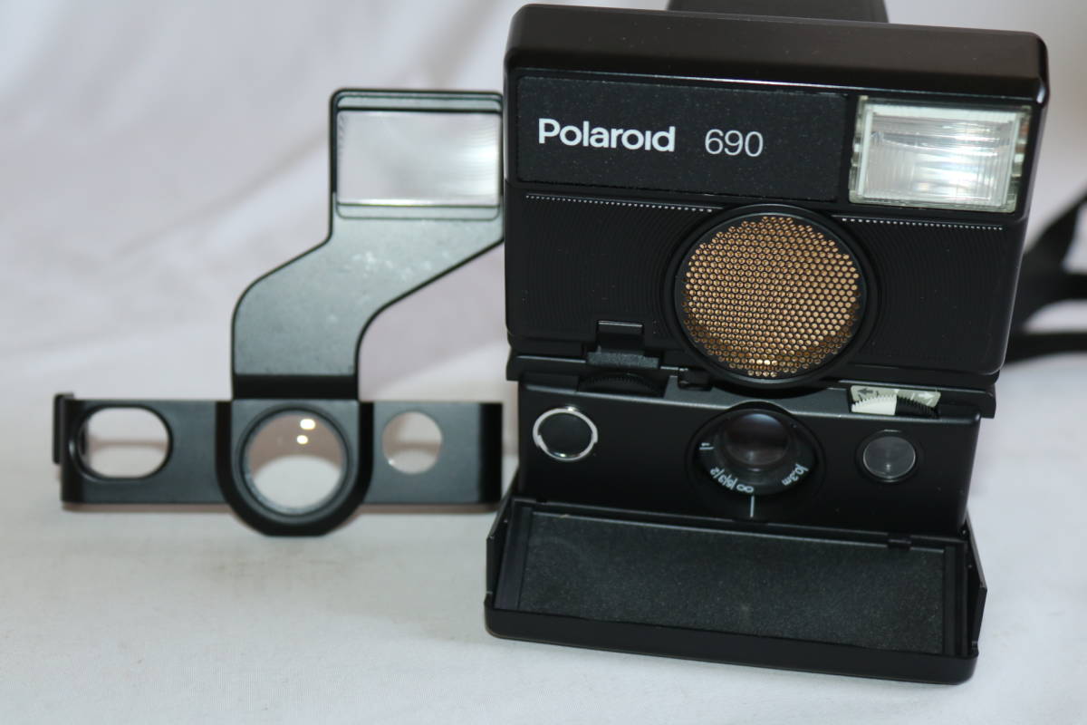 O1754 ○Polaroid690○ポラロイドカメラ○インスタントカメラ 