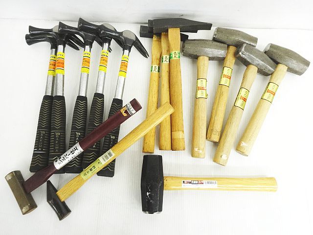 ノコギリ ナタ など 18点 ハンマー まとめ売り 15点セット ノコギリ ナタ など 18点 ハンマー まとめ売り 15点セット