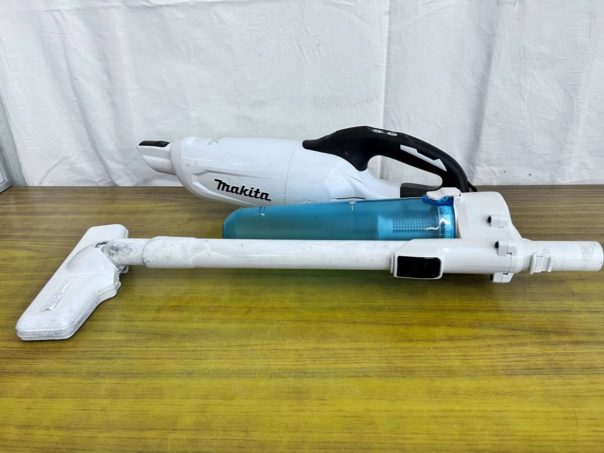 makita マキタ 充電式クリーナ CL281FD 18V サイクロンAC付属 動作確認済み バッテリーなし 2353231 管230703 CRAR