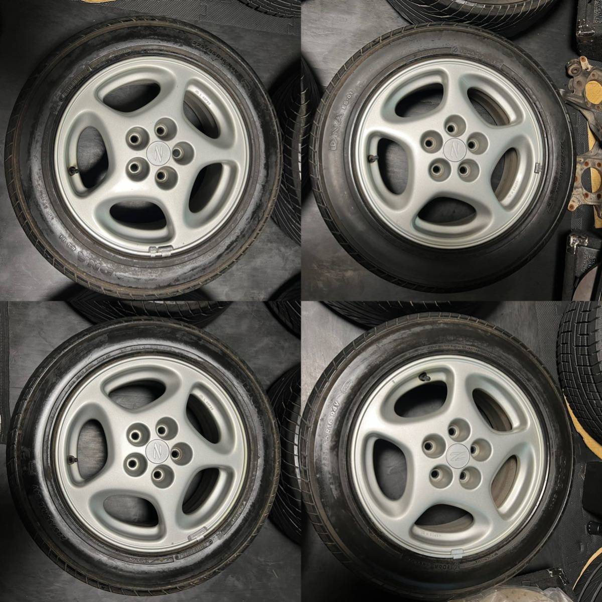 日産 フェアレディZ Z32 純正当時物タイヤホイール 16インチ 7.5J＋45 