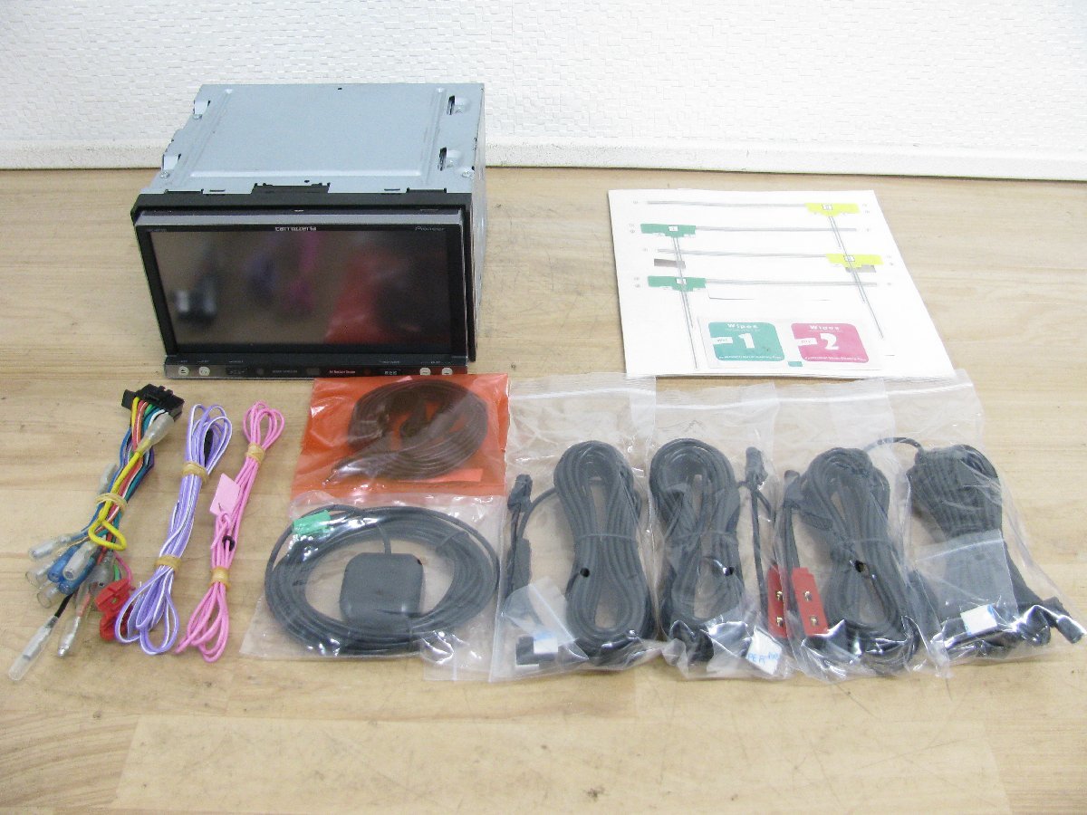 カロッツェリア 地デジ HDD ナビ AVIC-ZH99ZP 地図データ 2012年