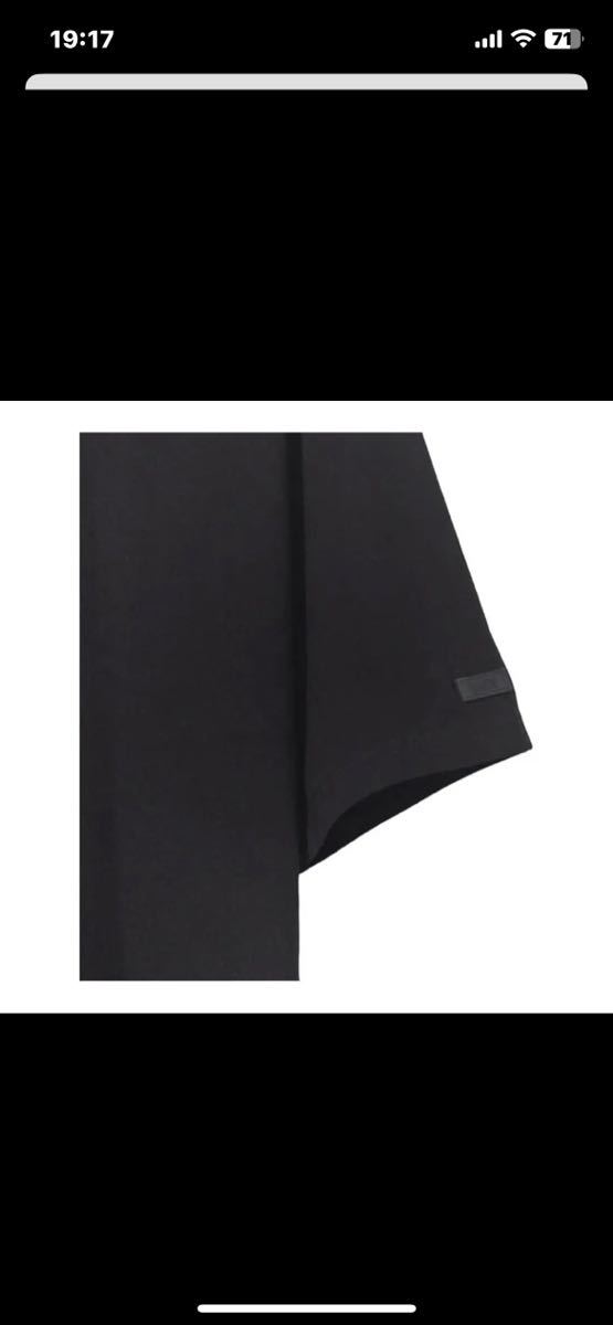 ENNOY 3PACK T-SHIRTS エンノイtシャツ 袖ロゴ 裾ロゴ 2枚セット 黒S
