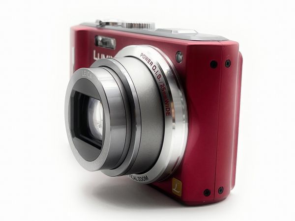 パナソニック デジタルカメラ ルミックス レッド DMC-TZ10-R 2719
