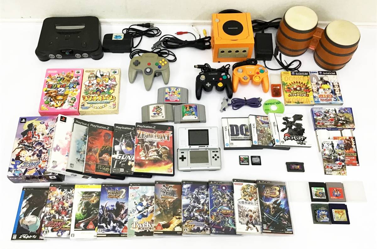通電OK 大量セット ゲーム 本体 NINTENDO GAME CUBE DOL-001/64