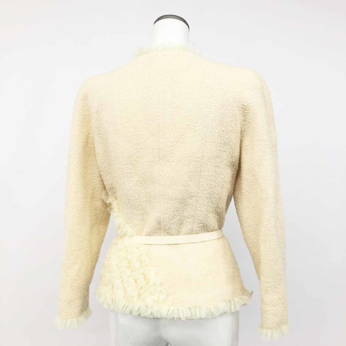 シャネル ツイード セットアップ レディース 42 ◇CHANEL シャネル 