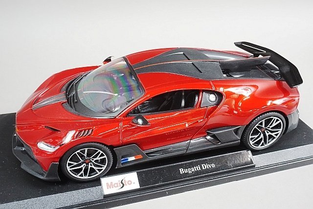 Maisto マイスト 1/18 Bugatti ブガッティ Divo ディーボ レッド