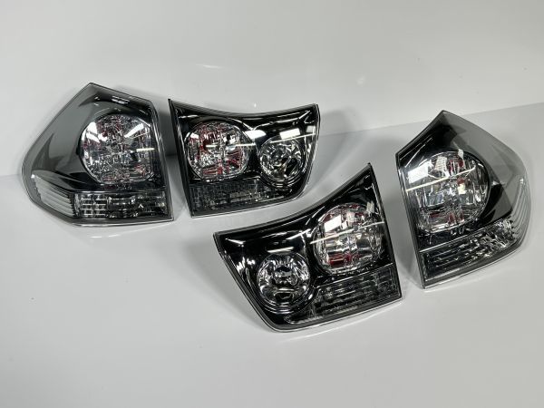 ターン様 19670 美品 ハリアー ACU30W/MCU30W 左右テール フィニッシャー 内外