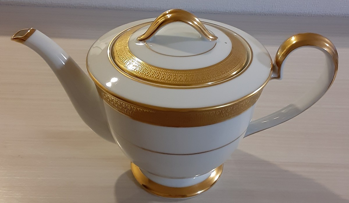 ノリタケゴールドリッジティーポット ノリタケ Noritake ゴールド 