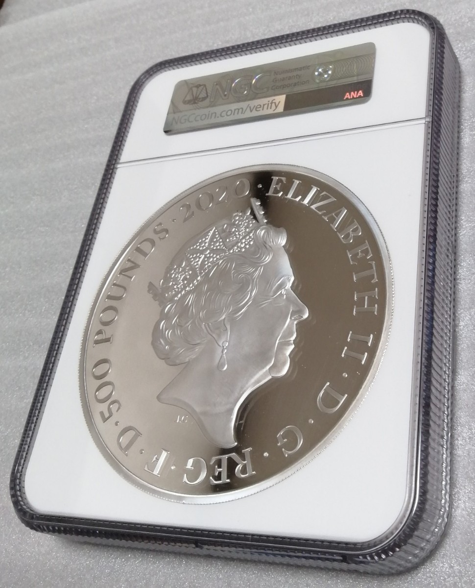 1kg ロイヤルミント 2020 スリーグレイセス 銀貨 NGC PF70 ファースト
