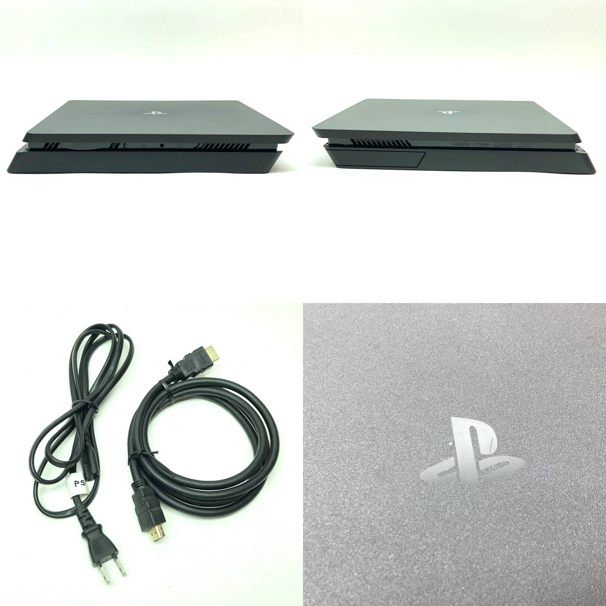 tu057 SONY PlayStation4 PS4 本体 CUH-2200A 500GB ジェットブラック 中古