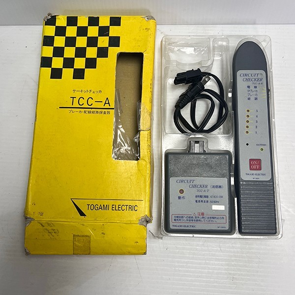 TOGAMI 戸上電機 サーキットチェッカー ブレーカー・配線経路探査器 
