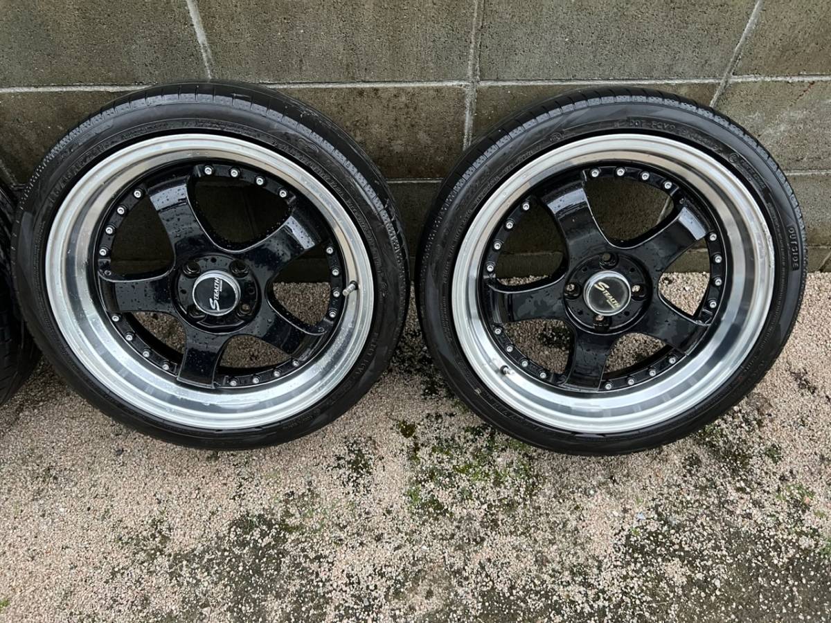 STEALTH RACING（ステルスレーシング）17インチ 6J＋45 2本 6.5J＋45 2 