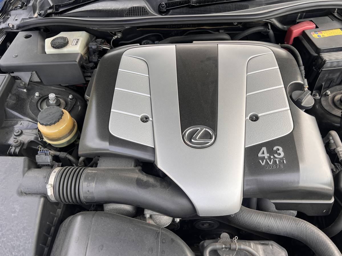 H18年　レクサス・SC430(UZZ40)エンジンオートマASSY　　8.1万ｋｍ　 3UZ-FE 始動ＯＫ　中古　左前事故車外し　場内テストＯＫ