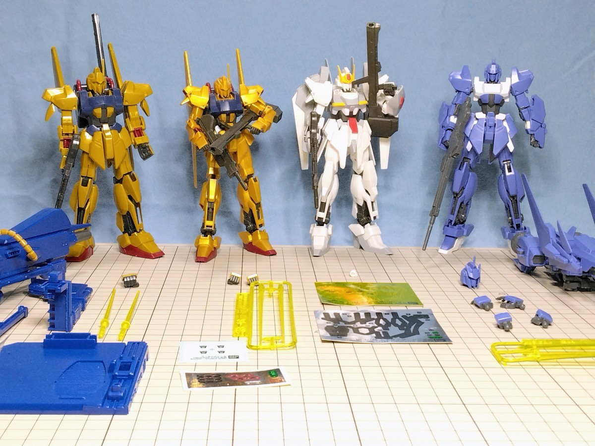 □ ガンプラ 百式系 8機セット HGUC,HGBF 素組み 1/144 □ 2176(機動 