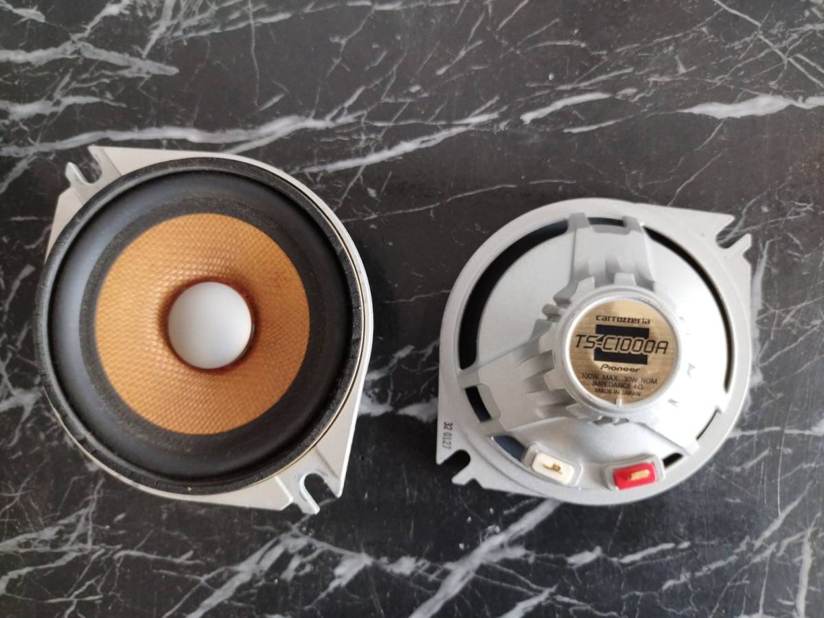 TS-C1000A carrozzeria スピーカー 2Way カロッツェリア 中古の通販