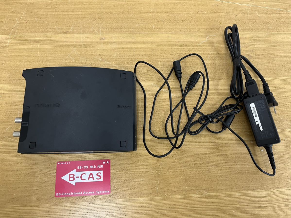 1円スタート ナスネ nasne ソニー SONY CUHJ-15004 地上デジタルチューナー ネットワークレコーダー メディアストレージ 通電確認済み