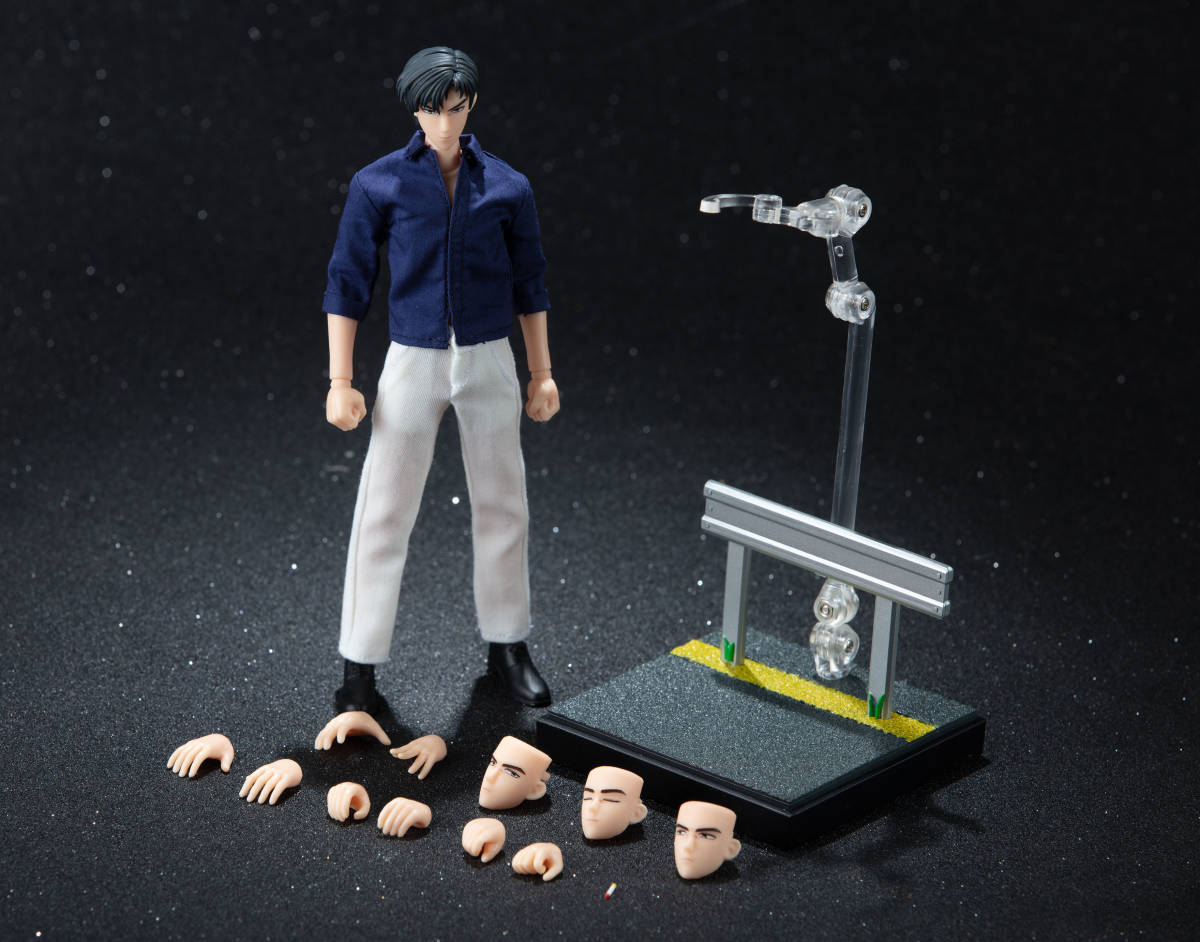 大聖モデル 1/12 藤原拓海＋高橋涼介+高橋啓介 頭文字D/イニシャル