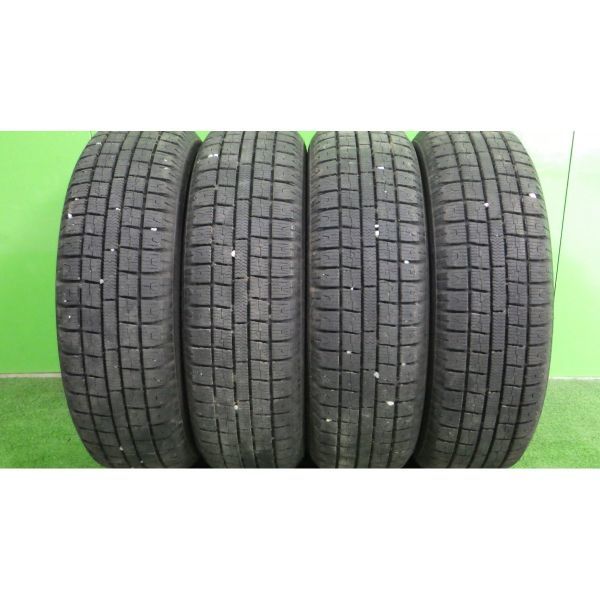 1648] 175/80R16 4本 スタッドレスタイヤ DUNLOP WINTER MAXX SJ8 2018