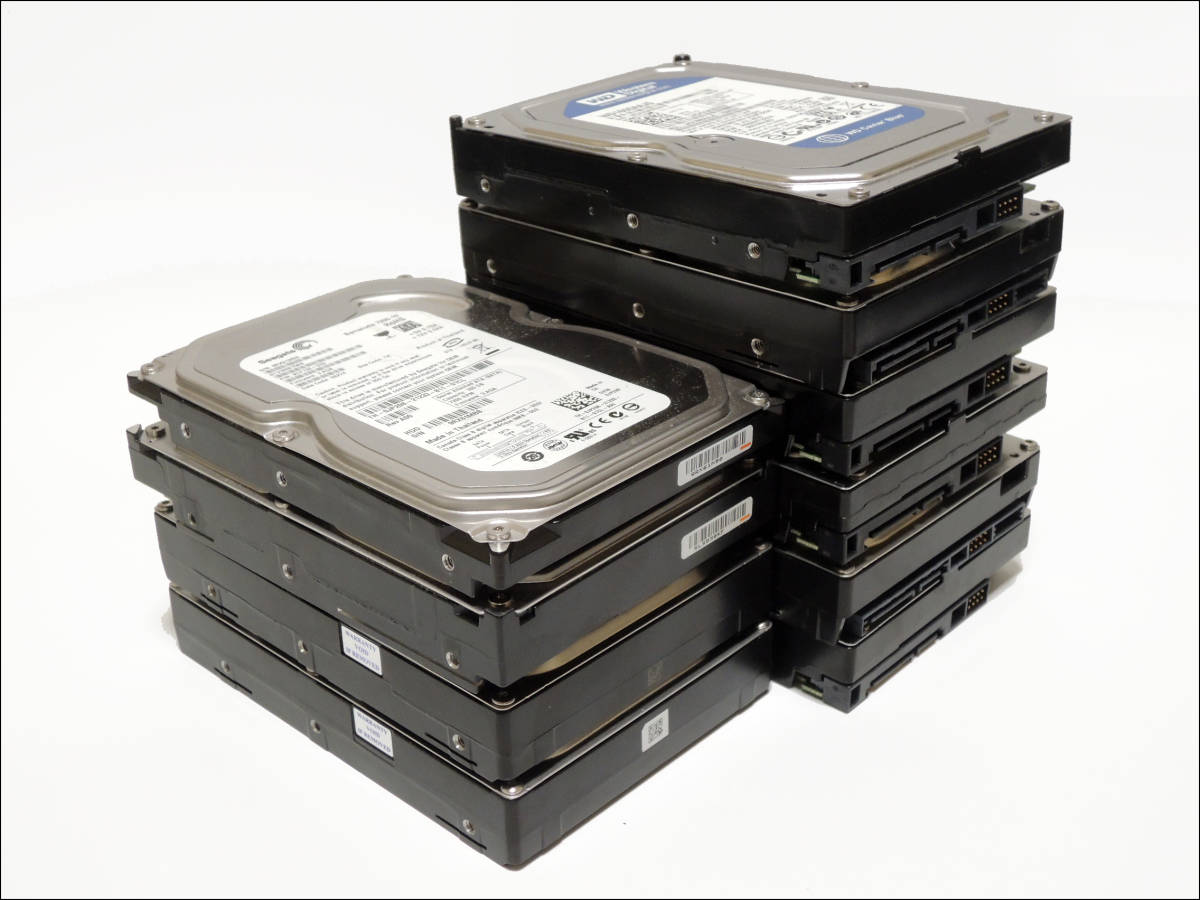 3.5インチHDD 2TB SATA 10台セット B #11278