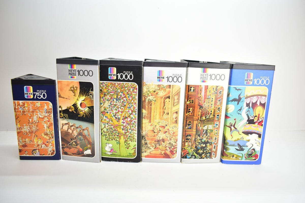HEYE PUZZLE 計6点まとめて 1000ピース×5 750ピース×1 ジクソーパズル