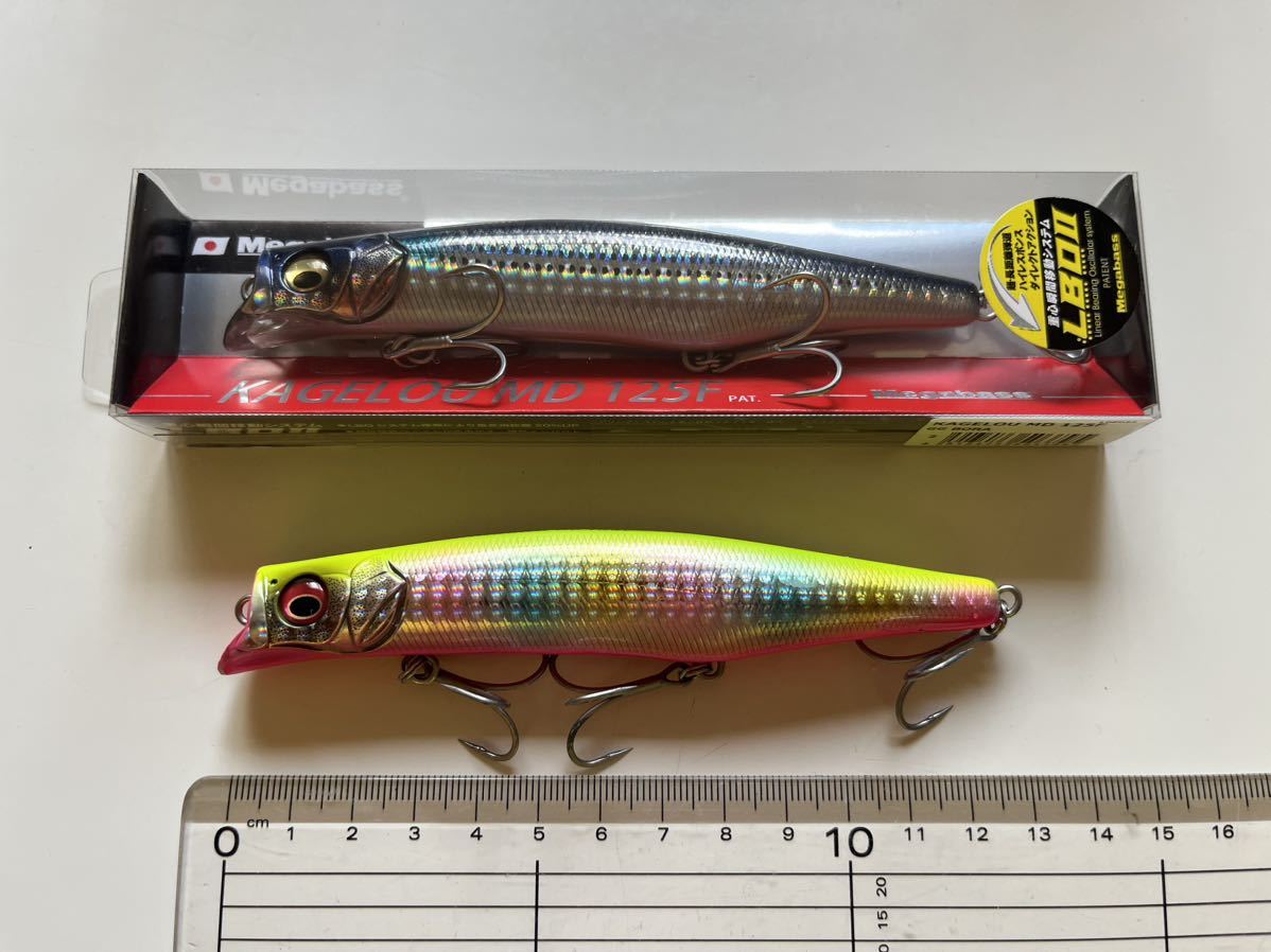 メガバス カゲロウMD125F セット シーバス 124 メガバス カゲロウ 