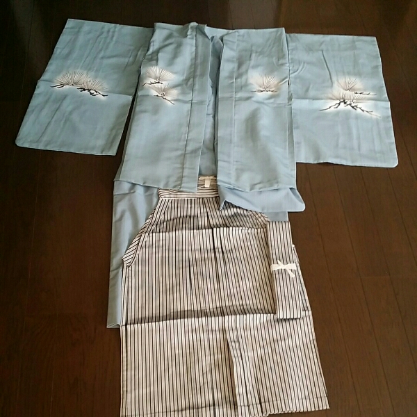 七五三5歳　男の子　着物、袴のセット
