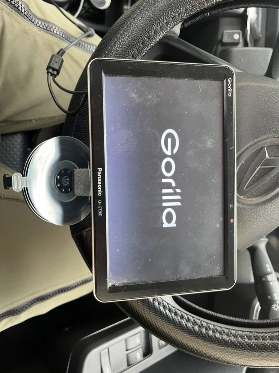 パナソニック CN-G720Dポータブルナビ. 地図データ2018年製. Panasonic CN-G720D ポータブルナビ 地図データ 2018年度版 動作品