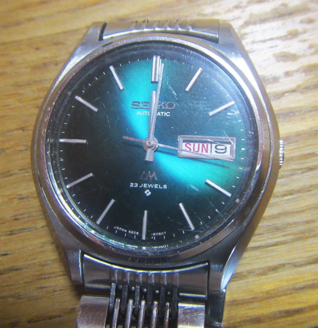 LM 5606-8050 Seiko 0 デイデイト オートマチック メンズ 時計 23石