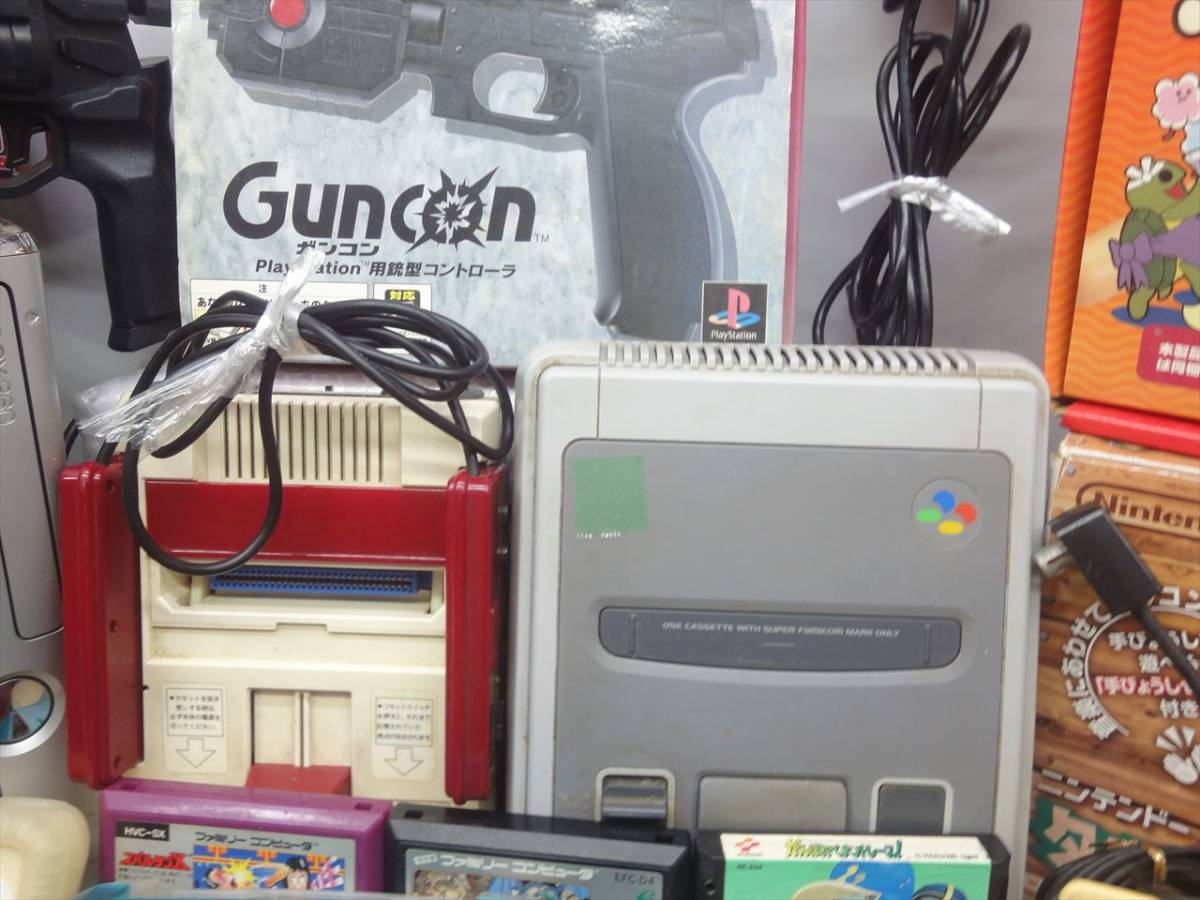 Y04-4Z1605/ゲーム機 ハード・ソフト各種 Wii/Wii u/XBOX360/FC/SFC/64