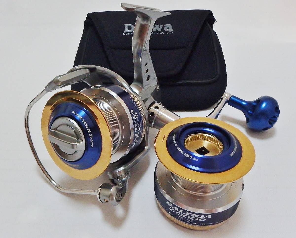 ☆ダイワ SALTIGA ソルティガ Z5000・Z6000替スプール付☆DAIWA 【公式