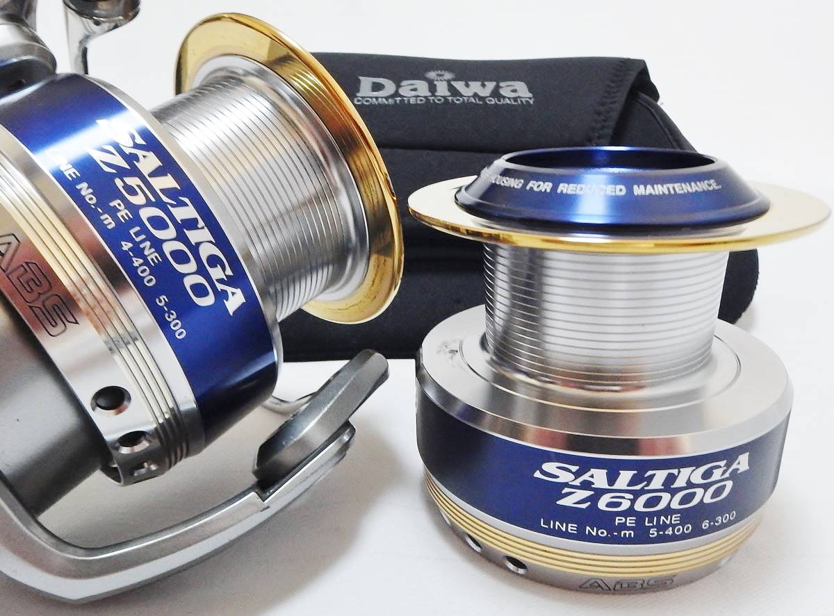 ☆ダイワ SALTIGA ソルティガ Z5000・Z6000替スプール付☆DAIWA 【公式