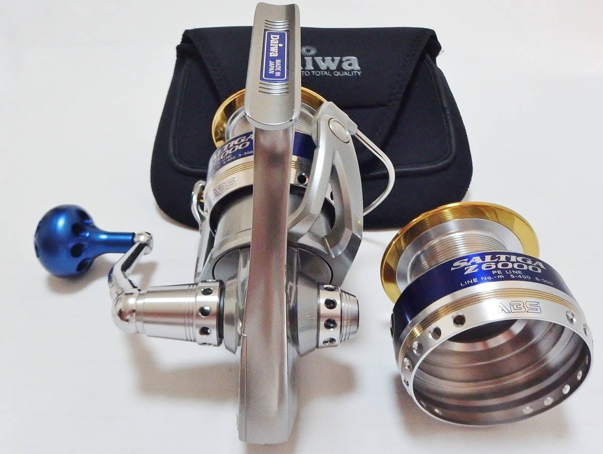 ☆ダイワ SALTIGA ソルティガ Z5000・Z6000替スプール付☆DAIWA 【公式
