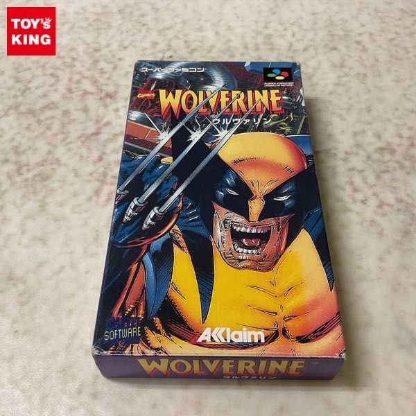 1円〜 SFC スーパーファミコン WOLVERINE ウルヴァリン | スーパーファミコン ウルヴァリン｜スーパーファミコン
